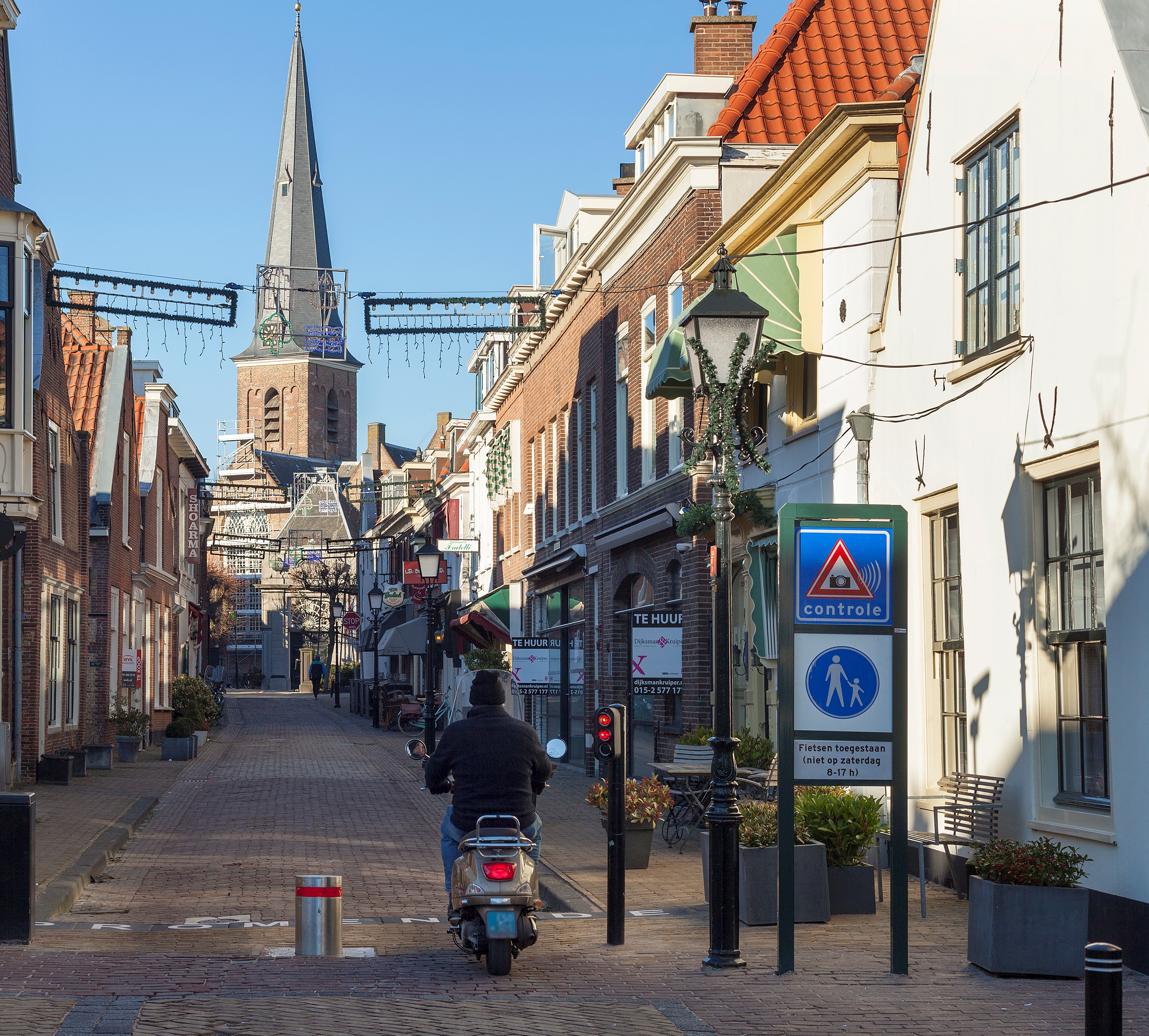 Kentekenhandhaving_Kerkstraat Huygenskwartier Voorburg